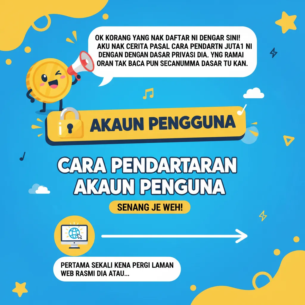 Cara Pendaftaran Akaun Juta1 & Dasar Privasi