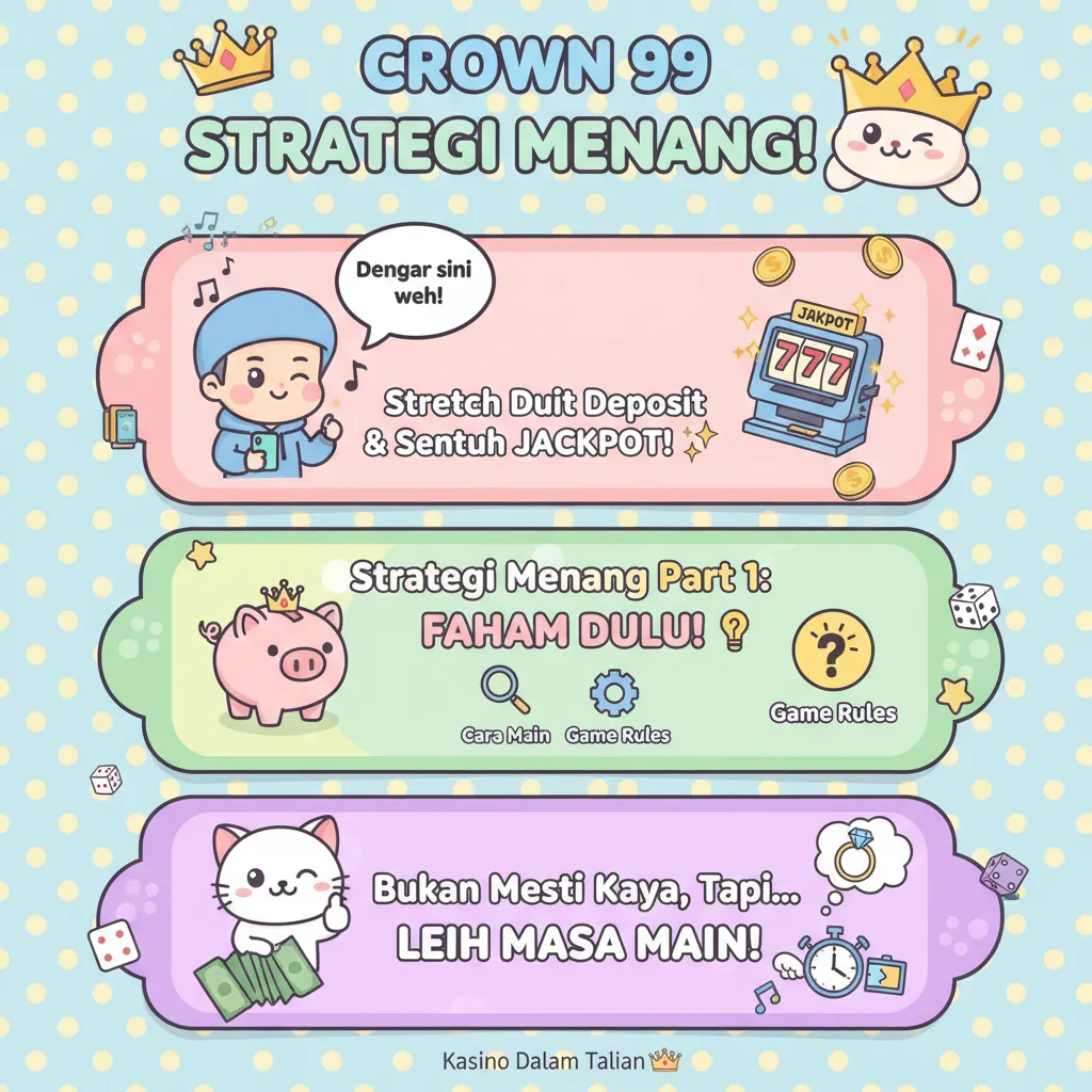 Strategi Menang Crown 99: Tips Permainan Slot & RTP