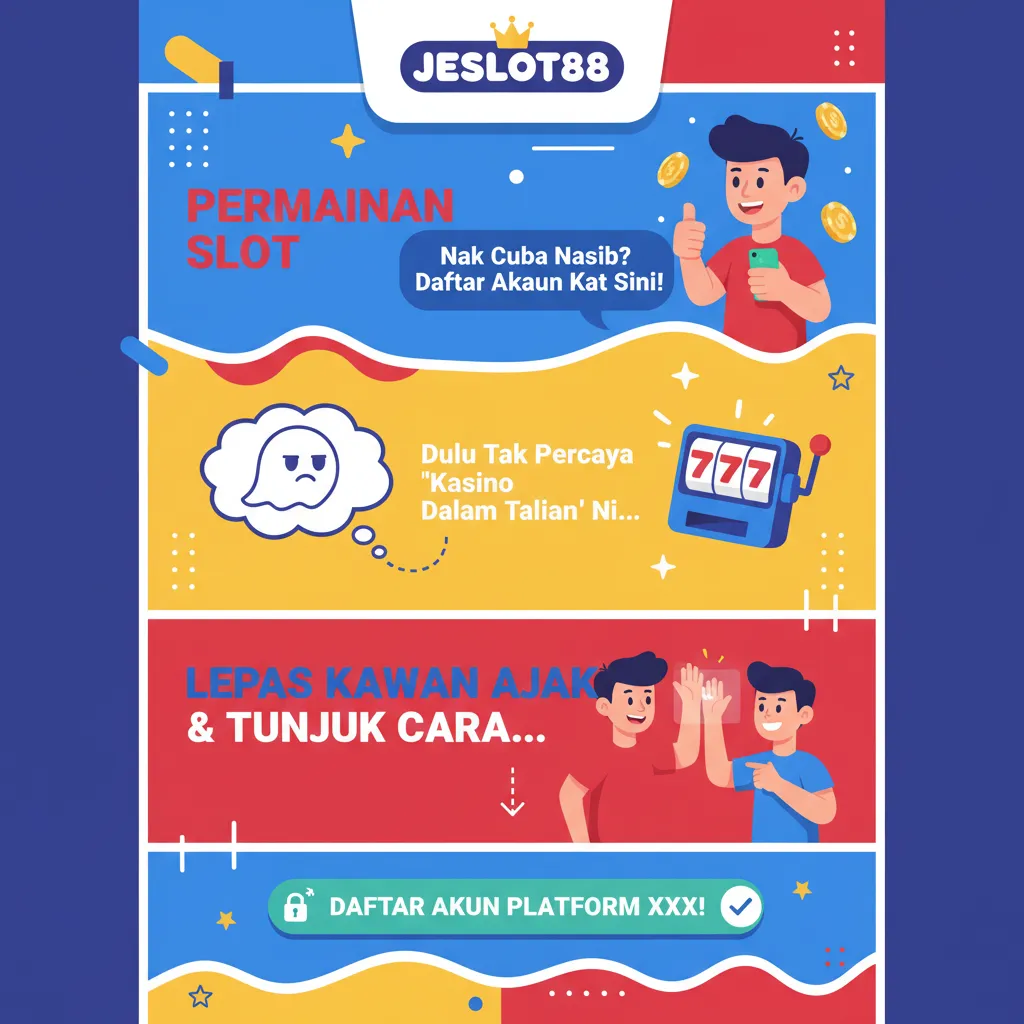 Daftar Akaun Jeslot88: Panduan Permainan Slot