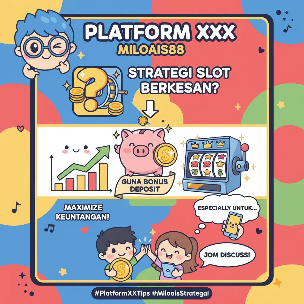 Miloais88: Strategi Slot dan Bonus Deposit