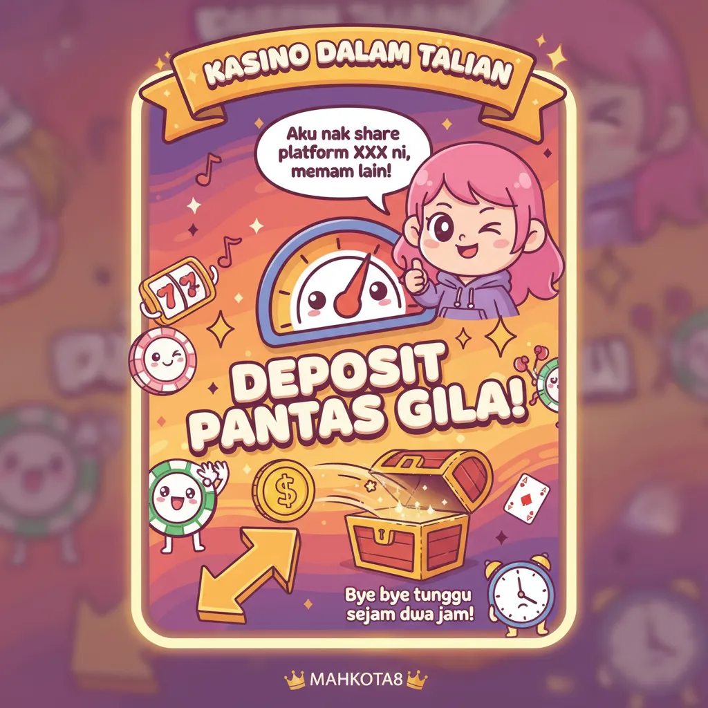 Mahkota8: Kasino Dalam Talian & Deposit Pantas