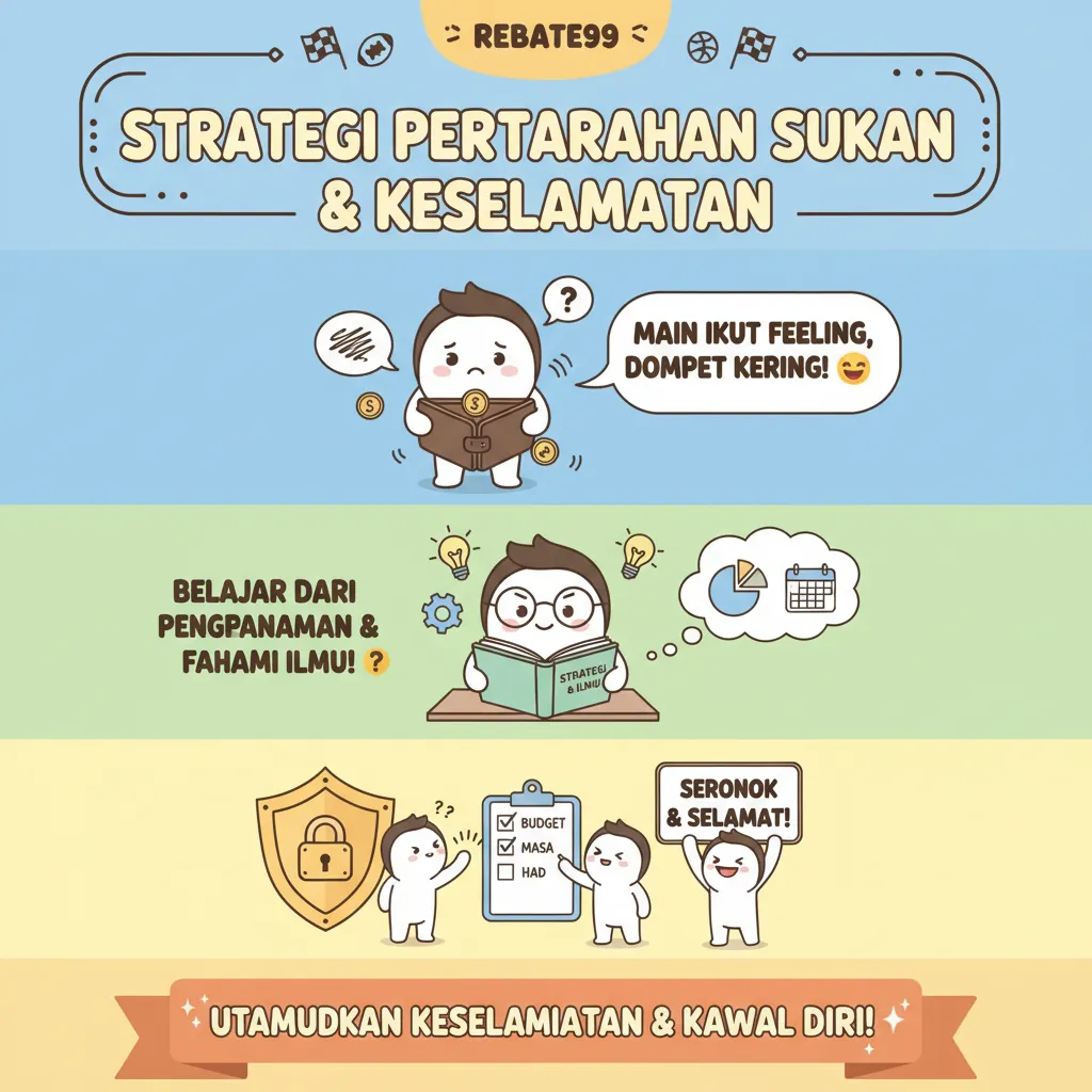 Strategi Pertaruhan Sukan di Rebate99 & Keselamatan