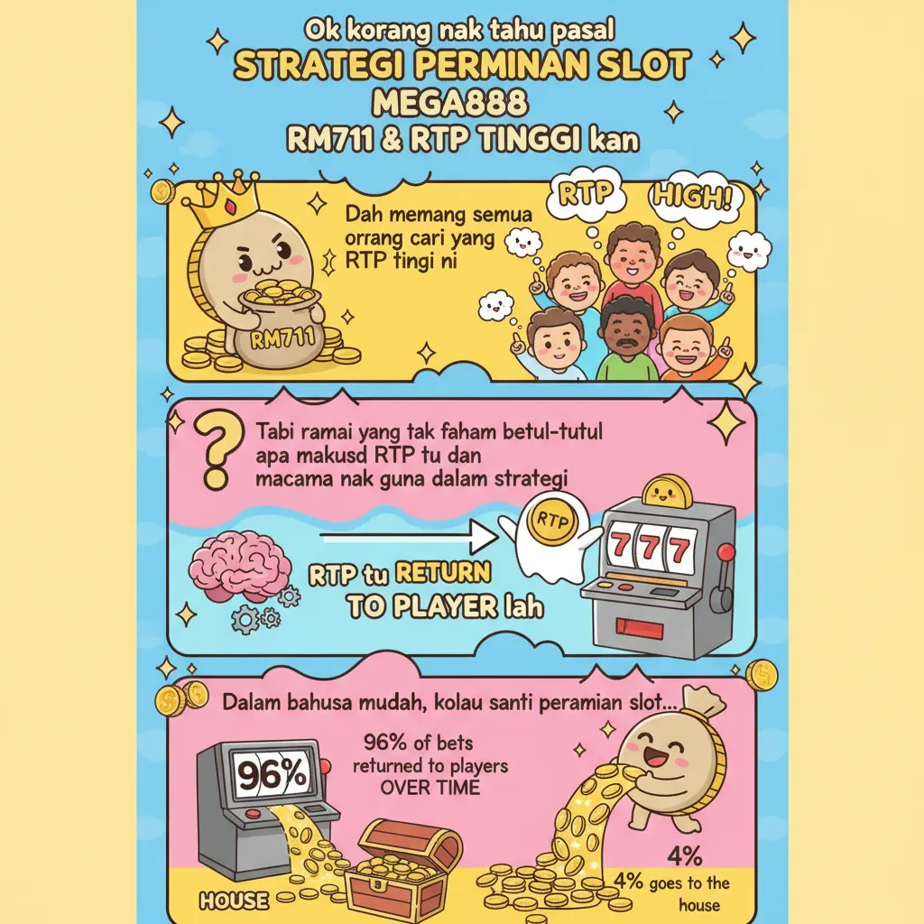 Strategi Permainan Slot Mega888 RM711 & RTP Tinggi