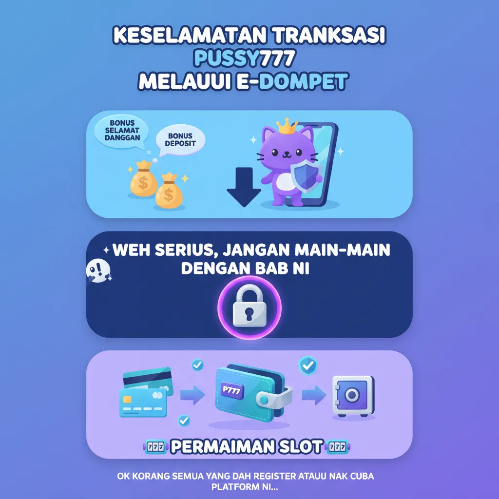 Keselamatan Transaksi Pussy777 Melalui E-dompet