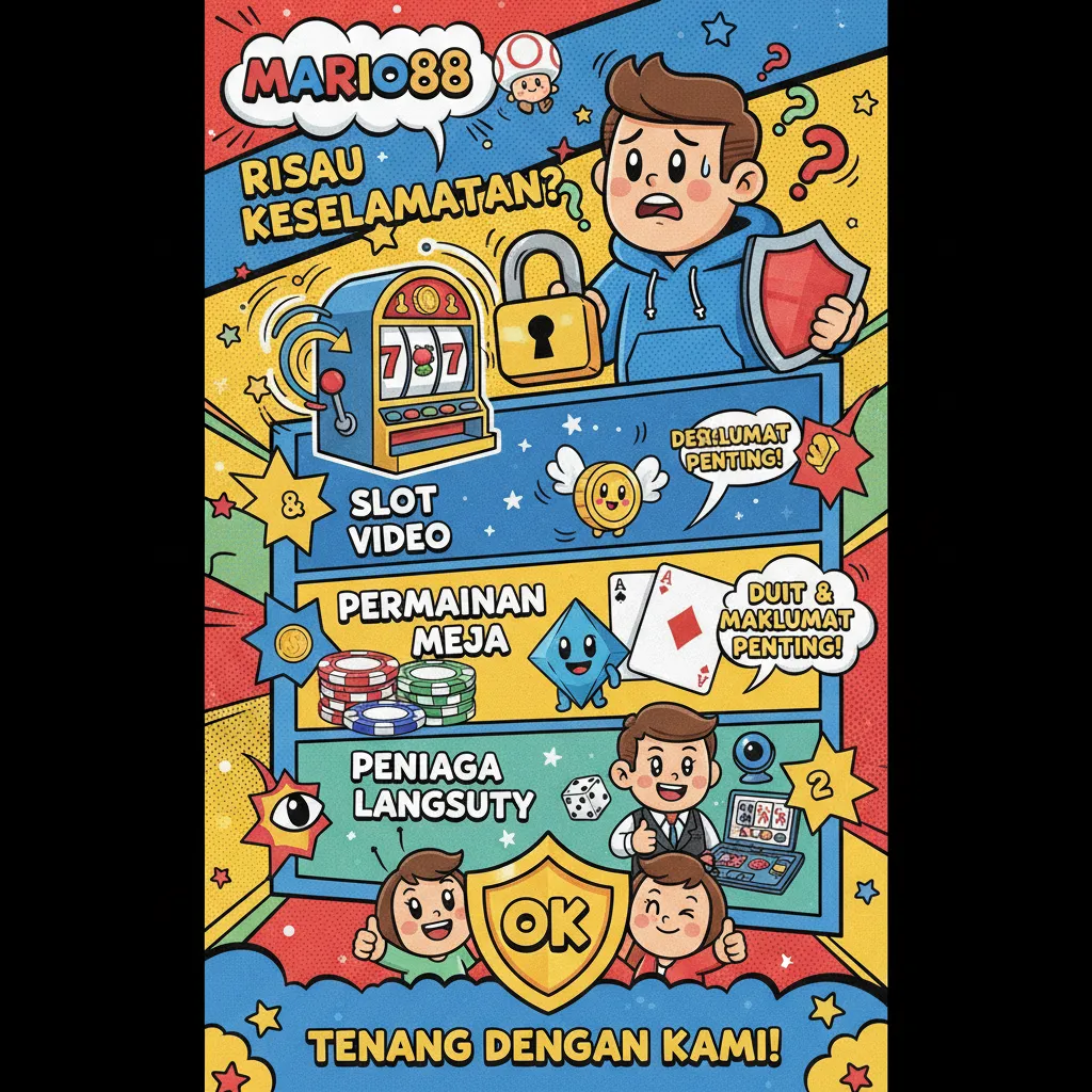 Keselamatan Mario88: Permainan Kasino Dalam Talian