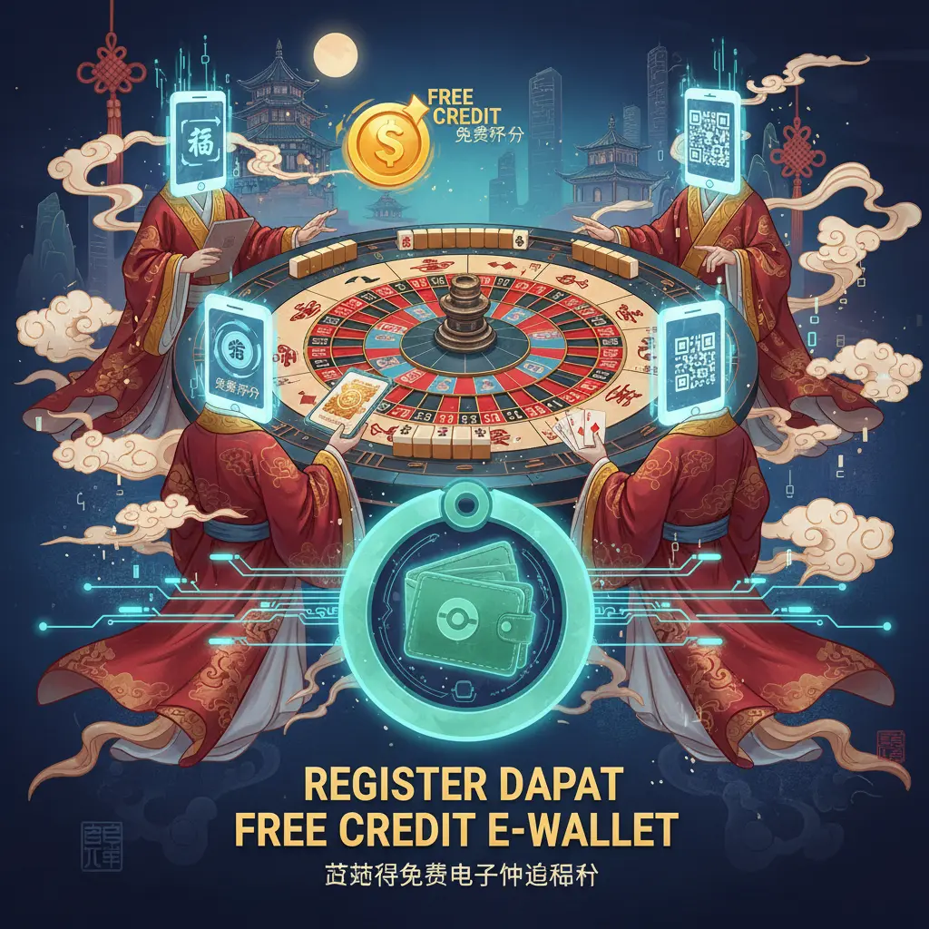register dapat free credit e-wallet - Table