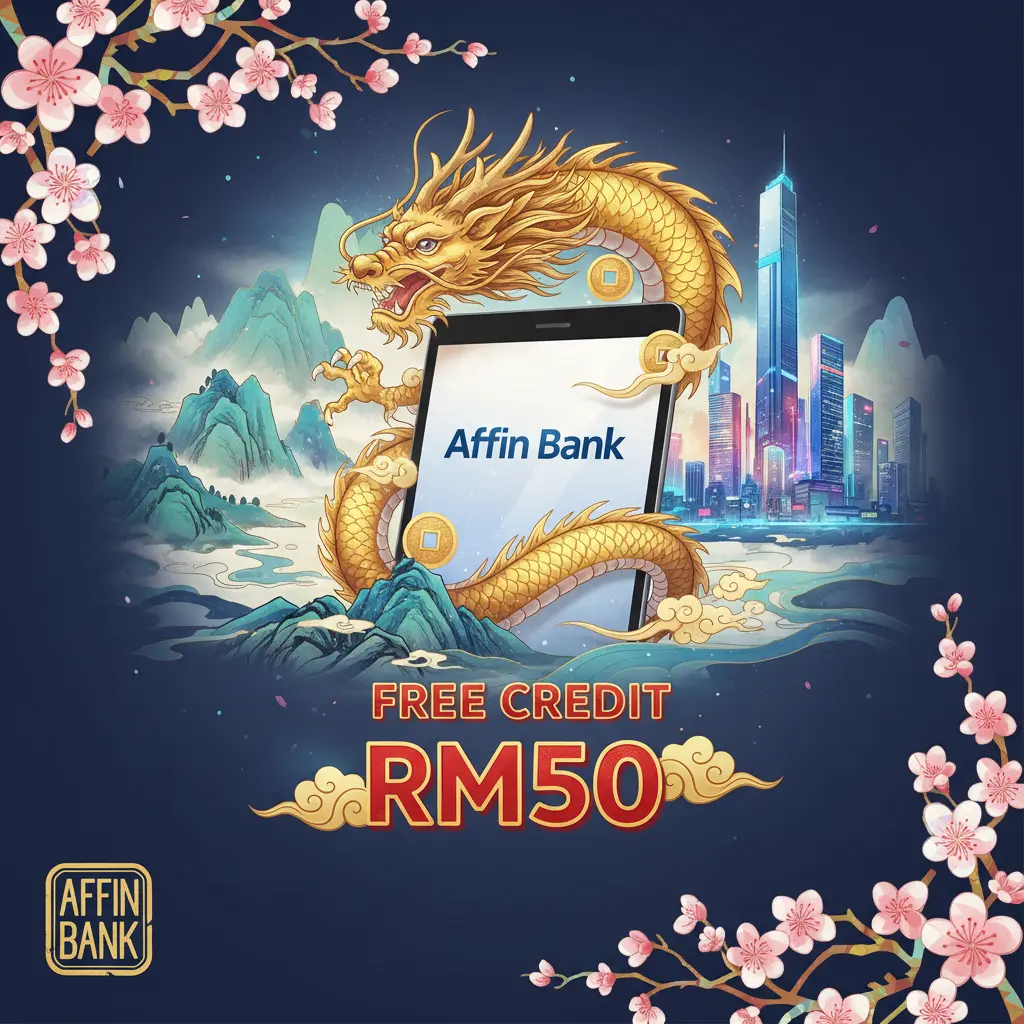 Free Credit RM50 - Affin